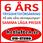 Hetluften, r�tt pris s� klart!